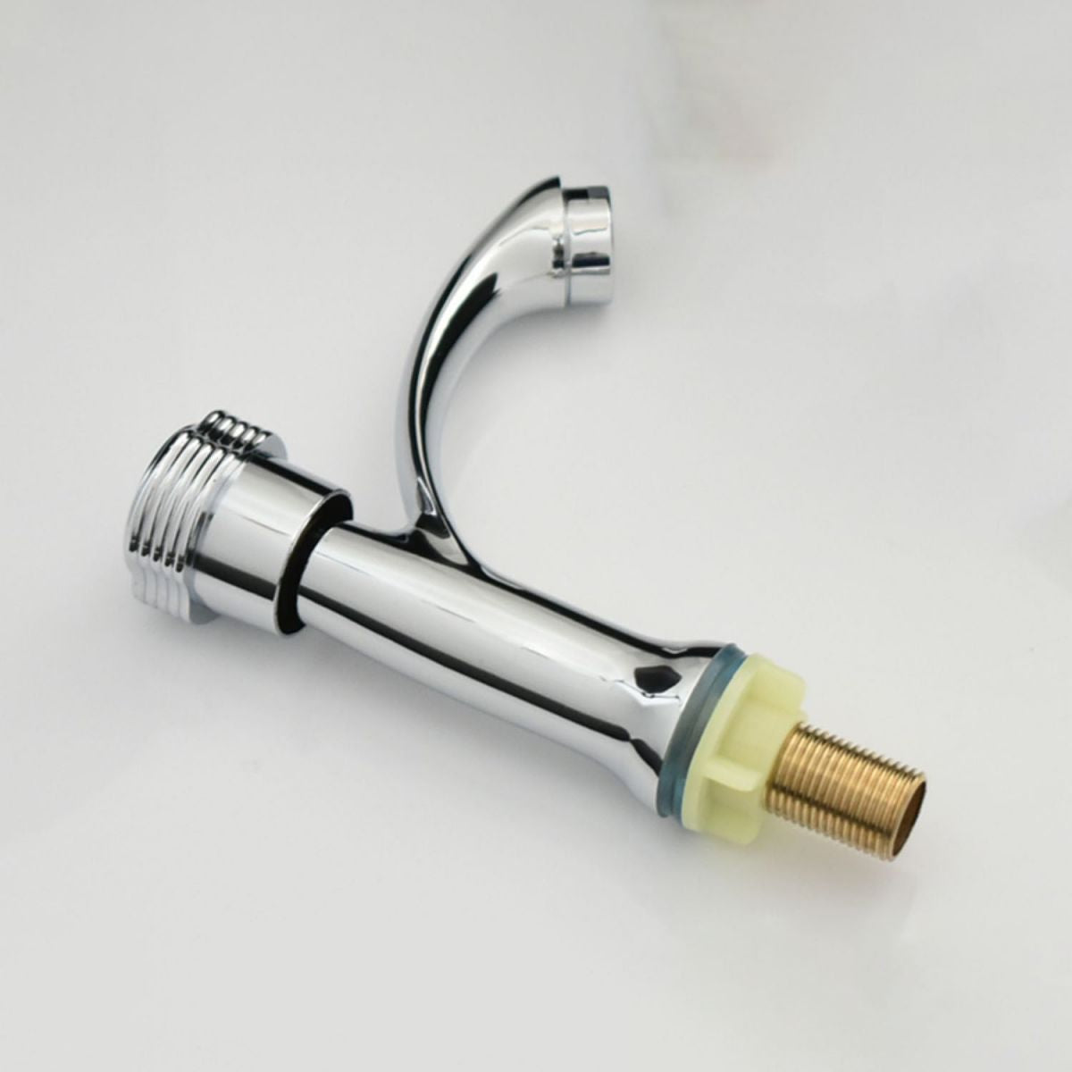 Modern Bathroom Faucet Chrome Knob Handle with Water Hose Vessel Sink Faucet Clearhalo 'Bathroom Remodel & Bathroom Fixtures' 'Bathroom Sink Faucets' 'Bathroom Sinks & Faucet Components' 'bathroom_sink_faucets' 'Home Improvement' 'home_improvement' 'home_improvement_bathroom_sink_faucets' 1200x1200_e582e5fd-c305-4f98-900e-9deb161d9007