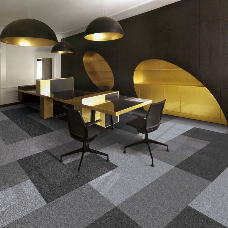 Carpet Tile Level Loop Glue Down Fade Resistant Carpet Floor Tile Clearhalo 'Carpet Tiles & Carpet Squares' 'carpet_tiles_carpet_squares' 'Flooring 'Home Improvement' 'home_improvement' 'home_improvement_carpet_tiles_carpet_squares' Walls and Ceiling' 1200x1200_e5b27c21-e783-4e36-995d-665ee20b9767