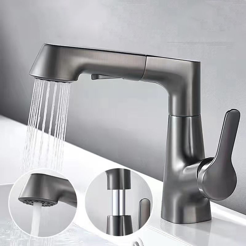 Modern Widespread Bathroom Faucet Copper Basin Lavatory Faucet Clearhalo 'Bathroom Remodel & Bathroom Fixtures' 'Bathroom Sink Faucets' 'Bathroom Sinks & Faucet Components' 'bathroom_sink_faucets' 'Home Improvement' 'home_improvement' 'home_improvement_bathroom_sink_faucets' 1200x1200_e5c3e7a8-dd77-4562-8cef-2287c174362f