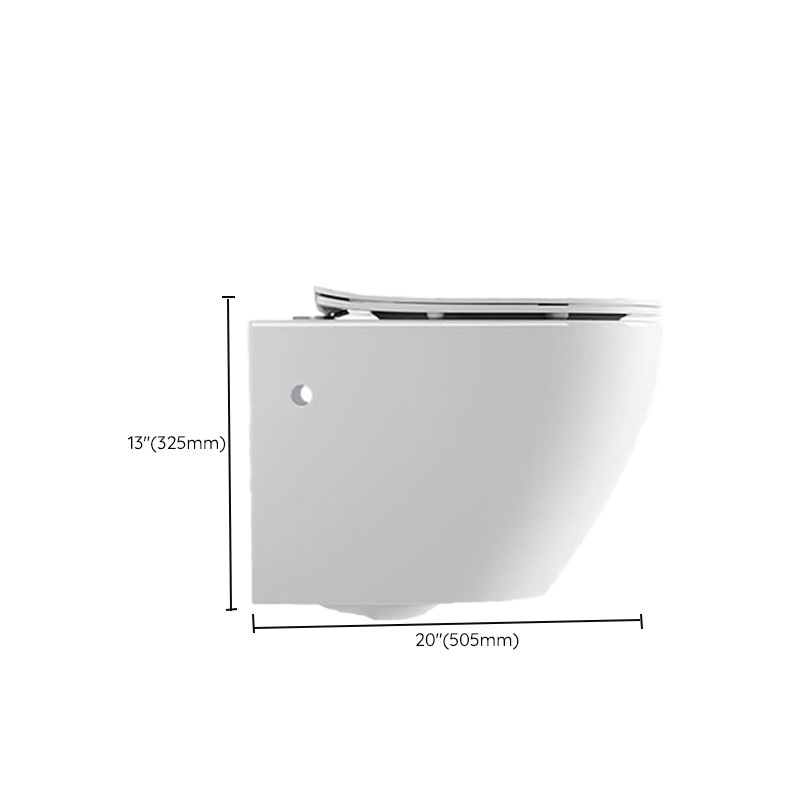 Modern White Ceramic Flush Toilet Wall Hung Urine Toilet with Seat for Bathroom Clearhalo 'Bathroom Remodel & Bathroom Fixtures' 'Home Improvement' 'home_improvement' 'home_improvement_toilets' 'Toilets & Bidets' 'Toilets' 1200x1200_e5dadad2-621a-48dd-be8a-1a30a4a0adfc