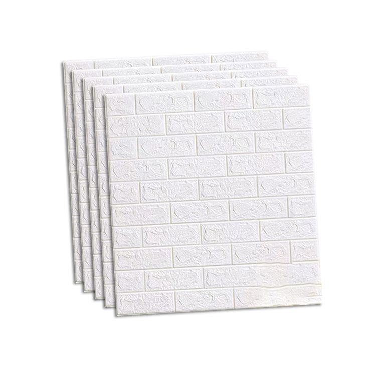 Backsplash Panels 3D Embossed Peel and Stick Wall Paneling for Living Room Clearhalo 'Flooring 'Home Improvement' 'home_improvement' 'home_improvement_wall_paneling' 'Wall Paneling' 'wall_paneling' 'Walls & Ceilings' Walls and Ceiling' 1200x1200_e6477926-dfe4-4a92-9e12-fed801f18a76