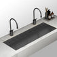 Modern Style Bathroom Sink Stainless Steel Rectangular Bathroom Sink with Hose Clearhalo 'Bathroom Remodel & Bathroom Fixtures' 'Bathroom Sinks & Faucet Components' 'Bathroom Sinks' 'bathroom_sink' 'Home Improvement' 'home_improvement' 'home_improvement_bathroom_sink' 1200x1200_e65c5fc7-a10f-446d-8496-efe21ea176d6