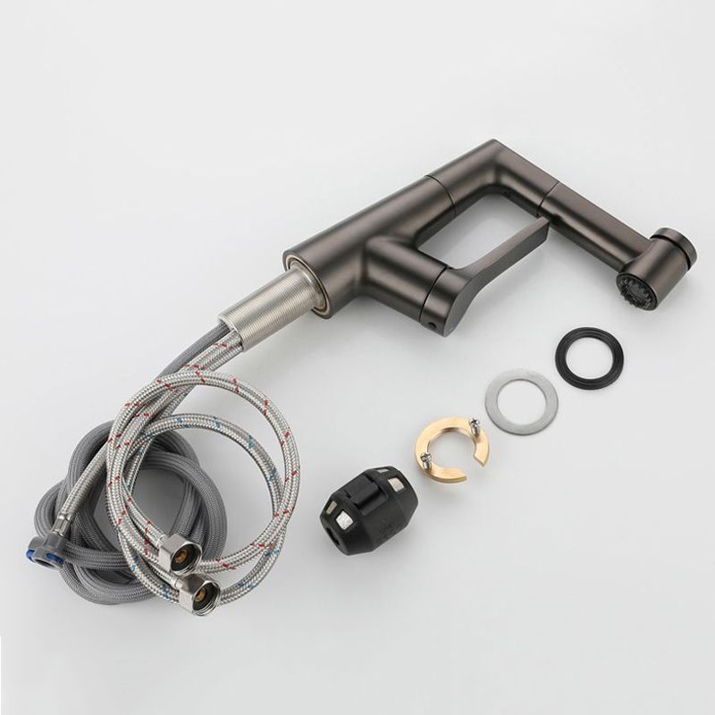 Single Lever Handle Faucets Contemporary Centerset Faucets for Bathroom Clearhalo 'Bathroom Remodel & Bathroom Fixtures' 'Bathroom Sinks & Faucet Components' 'Bathroom Sinks' 'bathroom_sink' 'Home Improvement' 'home_improvement' 'home_improvement_bathroom_sink' 1200x1200_e683eaaf-f73c-439c-8794-8ce64794a672