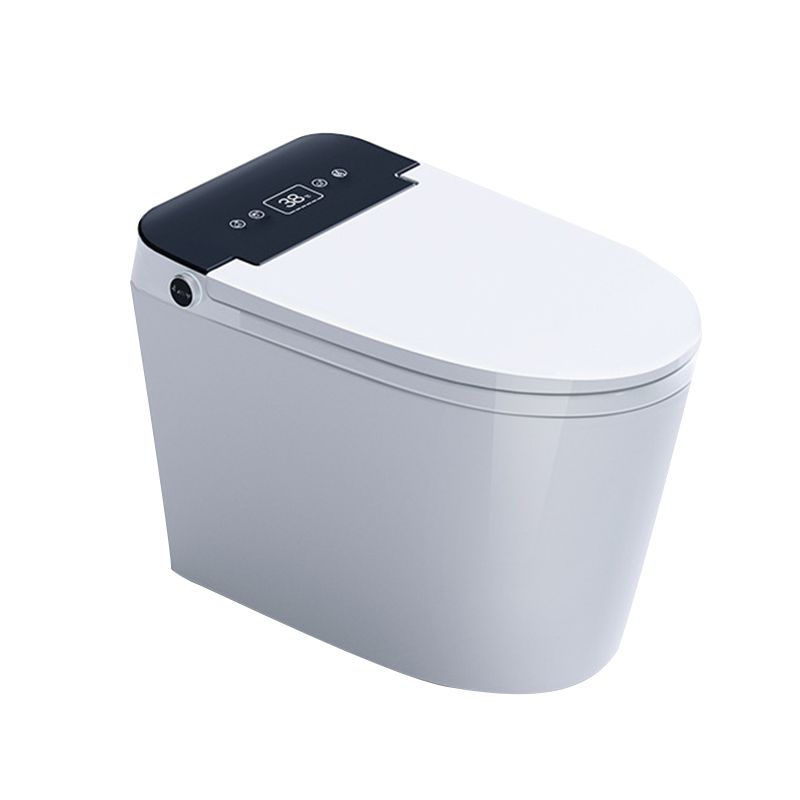 Modern Floor Mount Toilet Bowl White Toilet with Seat for Bathroom Clearhalo 'Bathroom Remodel & Bathroom Fixtures' 'Home Improvement' 'home_improvement' 'home_improvement_toilets' 'Toilets & Bidets' 'Toilets' 1200x1200_e6d43d77-05f3-43b3-b403-eac5899444af