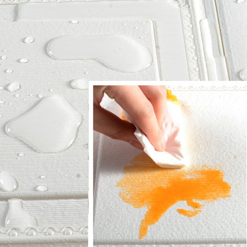 Contemporary Wall Plank 3D Brick Bathroom Wall Panels Set of 2 Clearhalo 'Flooring 'Home Improvement' 'home_improvement' 'home_improvement_wall_paneling' 'Wall Paneling' 'wall_paneling' 'Walls & Ceilings' Walls and Ceiling' 1200x1200_e6dbe4ae-158a-448b-a0f9-737ebe0f675d