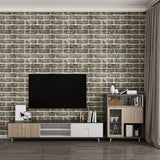 Brick Joint Peel & Stick Tile 12" x 24" Rectangular PVC Wallpaper Clearhalo 'Flooring 'Home Improvement' 'home_improvement' 'home_improvement_peel_stick_blacksplash' 'Peel & Stick Backsplash Tile' 'peel_stick_blacksplash' 'Walls & Ceilings' Walls and Ceiling' 1200x1200_e6e302f3-483e-4273-a829-e60e47eefc8e