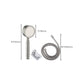 Modern Style Handheld Shower Head Metal Bathroom Handheld Shower Head Clearhalo 'Bathroom Remodel & Bathroom Fixtures' 'Home Improvement' 'home_improvement' 'home_improvement_shower_heads' 'Shower Heads' 'shower_heads' 'Showers & Bathtubs Plumbing' 'Showers & Bathtubs' 1200x1200_e6e98eba-7d5f-47d8-b70b-4cef1f8ecd5c