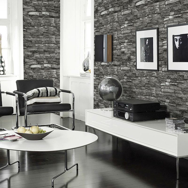 Artificial Stone Wall Plate Industrial Style Simple Home Living Room Wall Panel (10-piece) Clearhalo 'Flooring 'Home Improvement' 'home_improvement' 'home_improvement_wall_paneling' 'Wall Paneling' 'wall_paneling' 'Walls & Ceilings' Walls and Ceiling' 1200x1200_e6feebbc-0c17-4ea7-b431-694b853ab71c