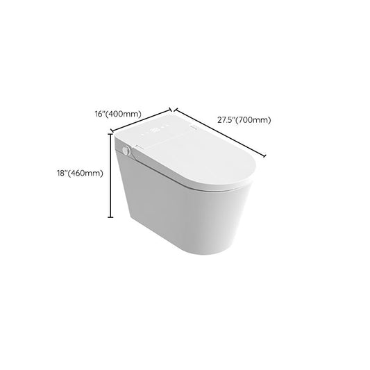 White Floor Standing Bidet with Temperature Control Elongated Contemporary Clearhalo 'Bathroom Remodel & Bathroom Fixtures' 'Bidets' 'Home Improvement' 'home_improvement' 'home_improvement_bidets' 'Toilets & Bidets' 1200x1200_e72dc923-82ea-4b54-bae7-a5eb685fe2cd
