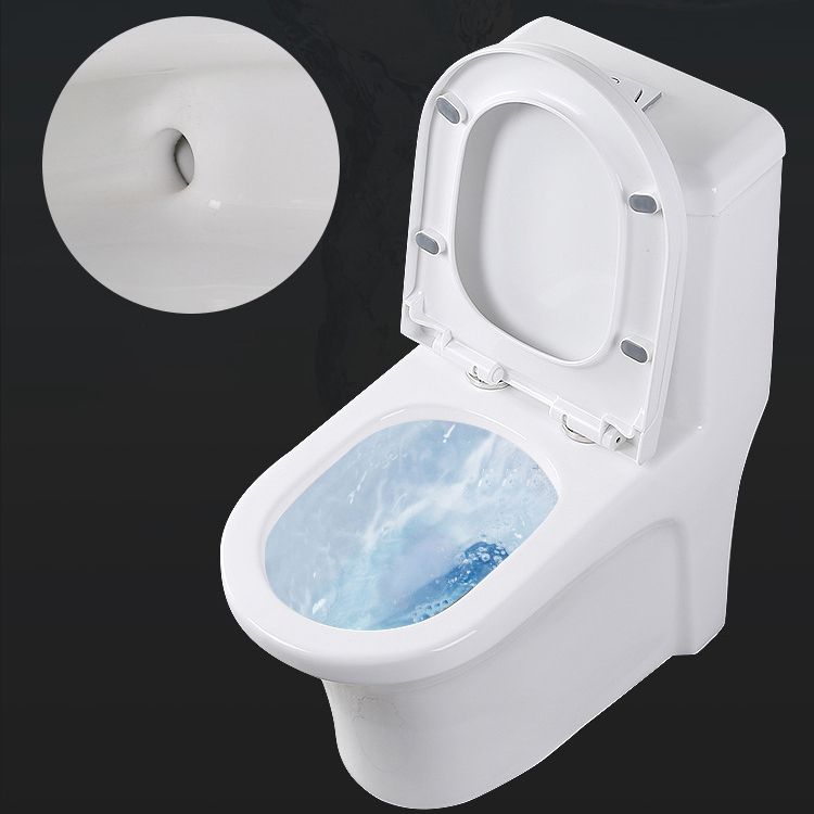 Modern Elongated Toilet Bowl White Flush Toilet with Seat for Bathroom Clearhalo 'Bathroom Remodel & Bathroom Fixtures' 'Home Improvement' 'home_improvement' 'home_improvement_toilets' 'Toilets & Bidets' 'Toilets' 1200x1200_e738bbf3-3e13-44f6-a4e5-c583813ec32c