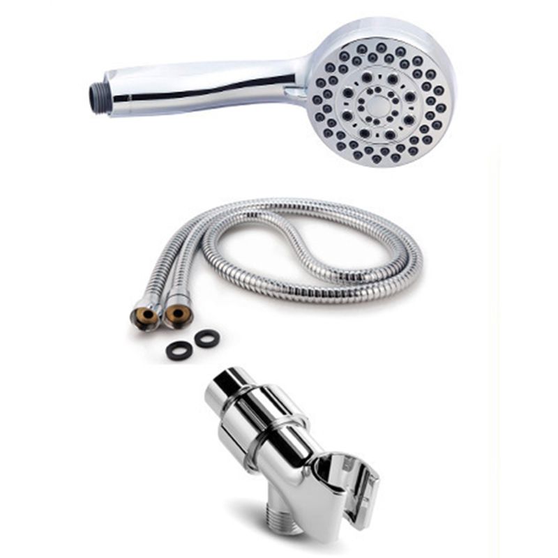 Handheld Shower Head with Hose 4-Sprays Wall-Mount Showerhead Clearhalo 'Bathroom Remodel & Bathroom Fixtures' 'Home Improvement' 'home_improvement' 'home_improvement_shower_heads' 'Shower Heads' 'shower_heads' 'Showers & Bathtubs Plumbing' 'Showers & Bathtubs' 1200x1200_e74dc900-b3da-4f78-b460-e7f5a977c28d