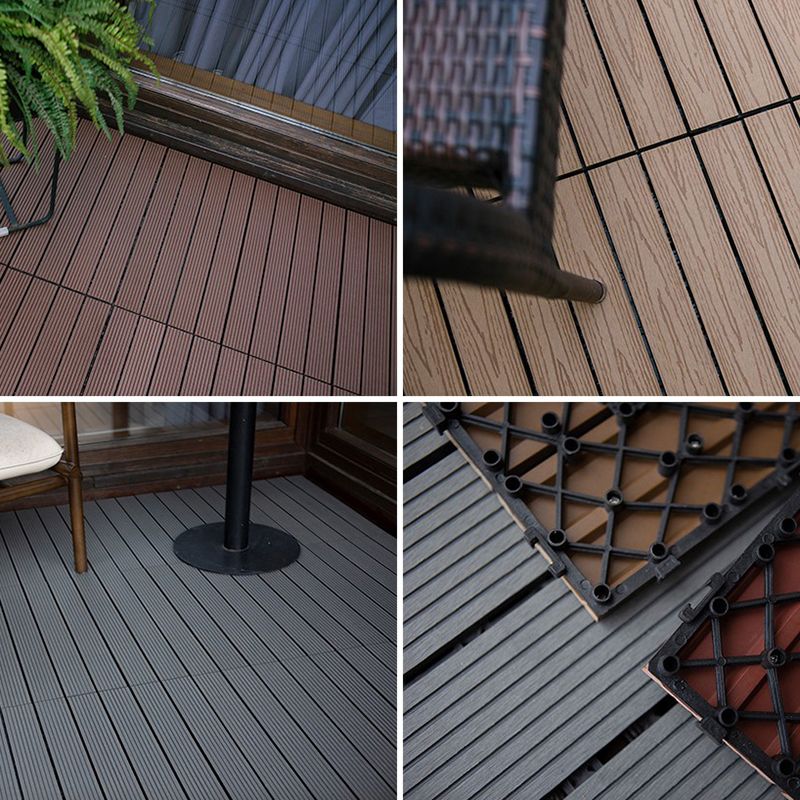 Wooden Deck Plank Outdoor Waterproof Rectangular Outdoor Floor Board Clearhalo 'Home Improvement' 'home_improvement' 'home_improvement_outdoor_deck_tiles_planks' 'Outdoor Deck Tiles & Planks' 'Outdoor Flooring & Tile' 'Outdoor Remodel' 'outdoor_deck_tiles_planks' 1200x1200_e75f1205-913f-47fb-bab4-2e9316c4db02