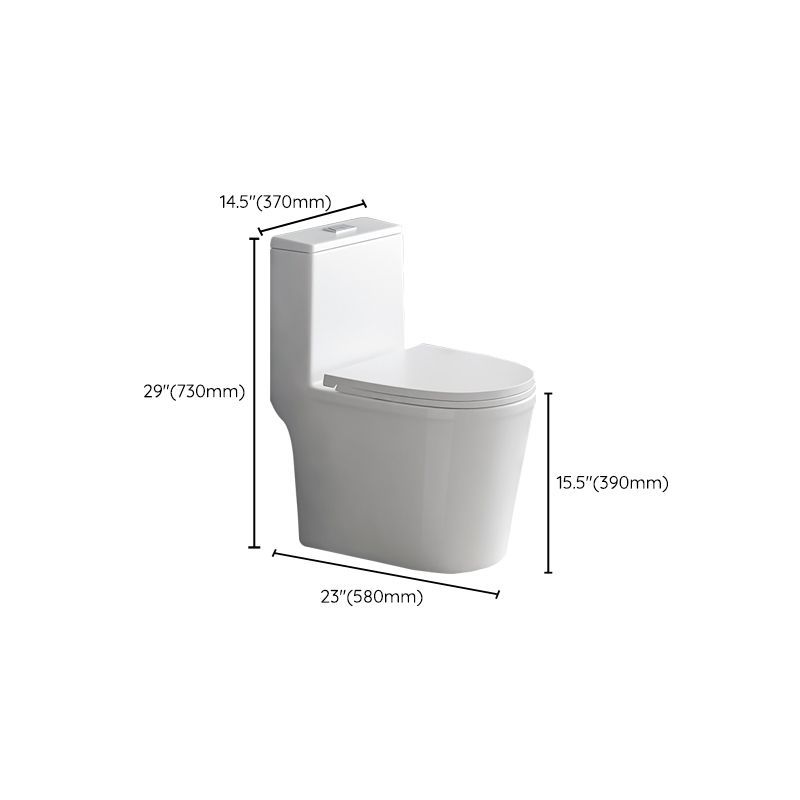 Contemporary Siphon Jet Toilet Bowl White Ceramic All-In-One Toilet Clearhalo 'Bathroom Remodel & Bathroom Fixtures' 'Home Improvement' 'home_improvement' 'home_improvement_toilets' 'Toilets & Bidets' 'Toilets' 1200x1200_e7717f09-fba3-4812-8709-e6ab5d8cf29f