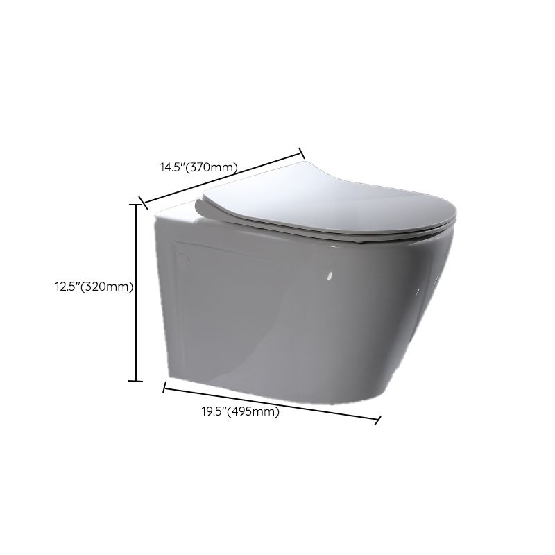 Modern Wall Mounted Flush Toilet White Toilet Bowl with Seat for Washroom Clearhalo 'Bathroom Remodel & Bathroom Fixtures' 'Home Improvement' 'home_improvement' 'home_improvement_toilets' 'Toilets & Bidets' 'Toilets' 1200x1200_e7a5853c-f84e-4ac6-8676-590f8af54412