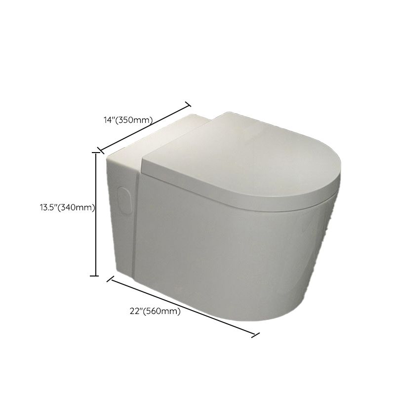 Modern White Ceramic Flush Toilet Wall Mount Urine Toilet with Seat for Washroom Clearhalo 'Bathroom Remodel & Bathroom Fixtures' 'Home Improvement' 'home_improvement' 'home_improvement_toilets' 'Toilets & Bidets' 'Toilets' 1200x1200_e7a8b138-a27a-47de-894c-e37d3811ed1e