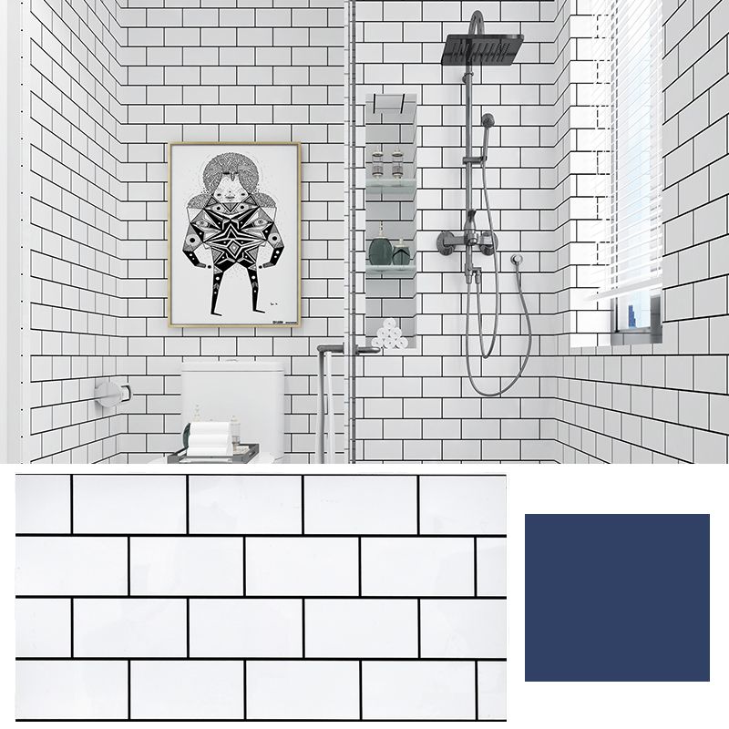 Modern Bathroom Peel and Stick Wall Tile Single Tile Peel and Stick Wall Tile Clearhalo 'Flooring 'Home Improvement' 'home_improvement' 'home_improvement_peel_stick_blacksplash' 'Peel & Stick Backsplash Tile' 'peel_stick_blacksplash' 'Walls & Ceilings' Walls and Ceiling' 1200x1200_e7c5033b-0b71-4f31-85e7-49e7e608d9cf