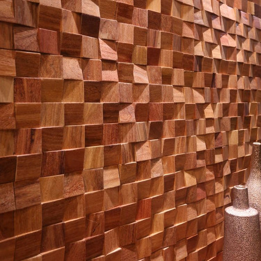 Brown Wood Wall Panel Indoor Mosaic Modern Glue Down Wall Panel Clearhalo 'Flooring 'Home Improvement' 'home_improvement' 'home_improvement_wall_paneling' 'Wall Paneling' 'wall_paneling' 'Walls & Ceilings' Walls and Ceiling' 1200x1200_e7c6752a-6df1-425d-bef9-be75cdf3f6c1