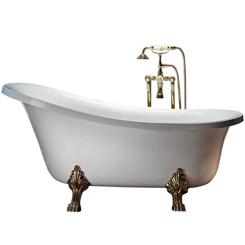 Freestanding Soaking Bath Antique Finish Modern Oval Bath Tub Clearhalo 'Bathroom Remodel & Bathroom Fixtures' 'Bathtubs' 'Home Improvement' 'home_improvement' 'home_improvement_bathtubs' 'Showers & Bathtubs' 1200x1200_e7dd5b05-09c8-4dea-987f-e68749b9b04e