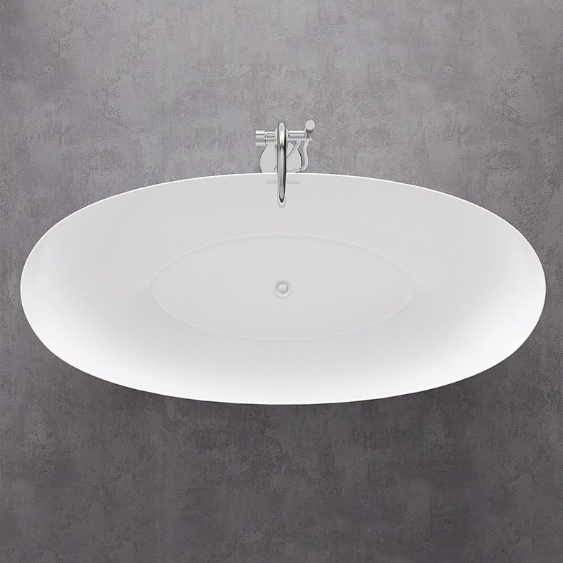 Antique Finish Soaking Bath Tub Stand Alone Modern Oval Bath Clearhalo 'Bathroom Remodel & Bathroom Fixtures' 'Bathtubs' 'Home Improvement' 'home_improvement' 'home_improvement_bathtubs' 'Showers & Bathtubs' 1200x1200_e7e36407-0b29-4a22-a775-f5ba93e2a940