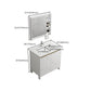 Free Standing Vanity Set White Drawer Faucet Ceramic Sink Vanity Set with Mirror Clearhalo 'Bathroom Remodel & Bathroom Fixtures' 'Bathroom Vanities' 'bathroom_vanities' 'Home Improvement' 'home_improvement' 'home_improvement_bathroom_vanities' 1200x1200_e7f93212-725a-475f-a2e0-864057c6413a