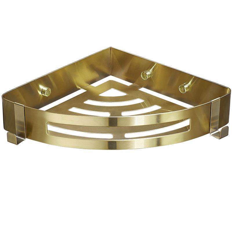 Modern Gold/Silver 3-Piece Bathroom Accessory Set, Bath Shelf Clearhalo 'Bathroom Hardware Sets' 'Bathroom Hardware' 'Bathroom Remodel & Bathroom Fixtures' 'bathroom_hardware_sets' 'Home Improvement' 'home_improvement' 'home_improvement_bathroom_hardware_sets' 1200x1200_e800fe90-b6d6-41fd-9953-379cc782a08a