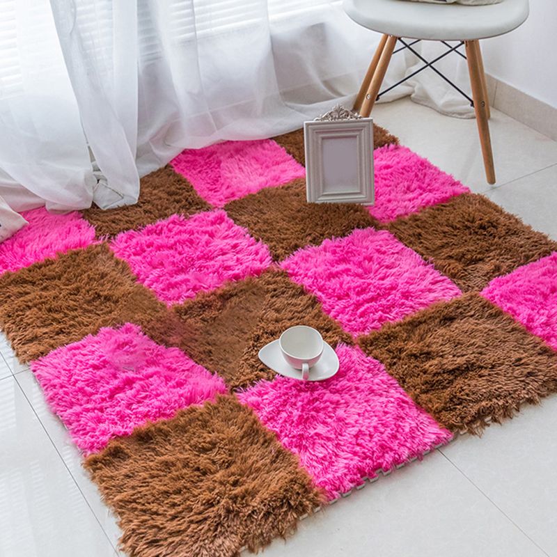 Basic Carpet Tiles Solid Color Shag Square Bedroom Carpet Tiles Clearhalo 'Carpet Tiles & Carpet Squares' 'carpet_tiles_carpet_squares' 'Flooring 'Home Improvement' 'home_improvement' 'home_improvement_carpet_tiles_carpet_squares' Walls and Ceiling' 1200x1200_e8219921-7410-40f8-be11-350bcb2722e3