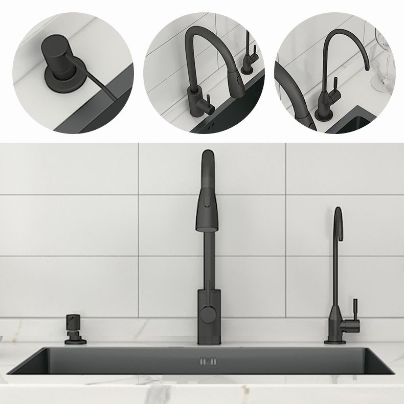 Modern Kitchen Bar Sink Stainless Steel Drain Assembly and Strainer Kitchen Sink Clearhalo 'Home Improvement' 'home_improvement' 'home_improvement_kitchen_sinks' 'Kitchen Remodel & Kitchen Fixtures' 'Kitchen Sinks & Faucet Components' 'Kitchen Sinks' 'kitchen_sinks' 1200x1200_e82636b7-6e3d-4743-99a4-5046a5513932