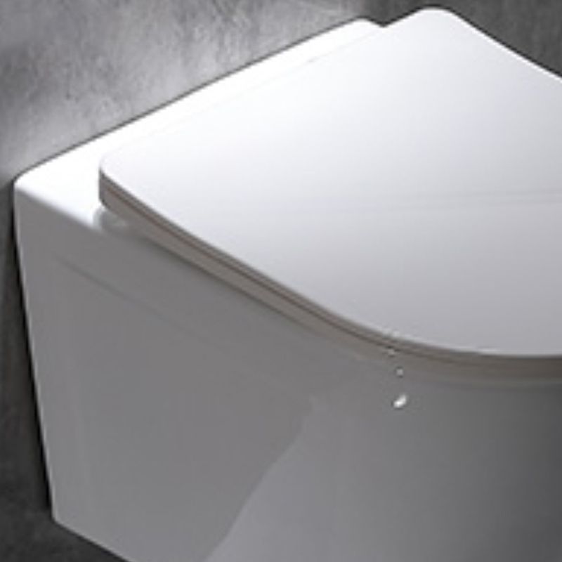Modern Wall Mounted Flush Toilet White Toilet Bowl with Seat for Washroom Clearhalo 'Bathroom Remodel & Bathroom Fixtures' 'Home Improvement' 'home_improvement' 'home_improvement_toilets' 'Toilets & Bidets' 'Toilets' 1200x1200_e857bee9-0540-4cf7-8f5d-b2b0a2bfd57c