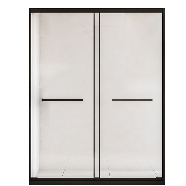 Framed Shower Bath Door Transparent Scratch Resistant Shower Door Clearhalo 'Bathroom Remodel & Bathroom Fixtures' 'Home Improvement' 'home_improvement' 'home_improvement_shower_tub_doors' 'Shower and Tub Doors' 'shower_tub_doors' 'Showers & Bathtubs' 1200x1200_e857eb9f-6119-4de2-b350-6d4c2a9fe748