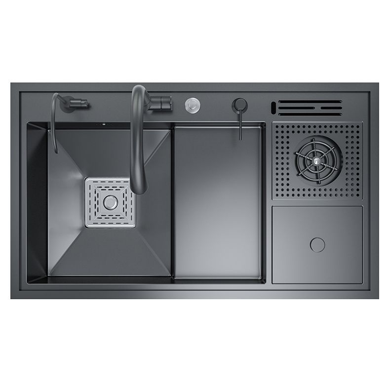 Stainless Steel Kitchen Sink Single Bowl Workstation Sink with Soundproofing Clearhalo 'Home Improvement' 'home_improvement' 'home_improvement_kitchen_sinks' 'Kitchen Remodel & Kitchen Fixtures' 'Kitchen Sinks & Faucet Components' 'Kitchen Sinks' 'kitchen_sinks' 1200x1200_e864939b-a317-49f7-90f3-14bcda6fa9c2