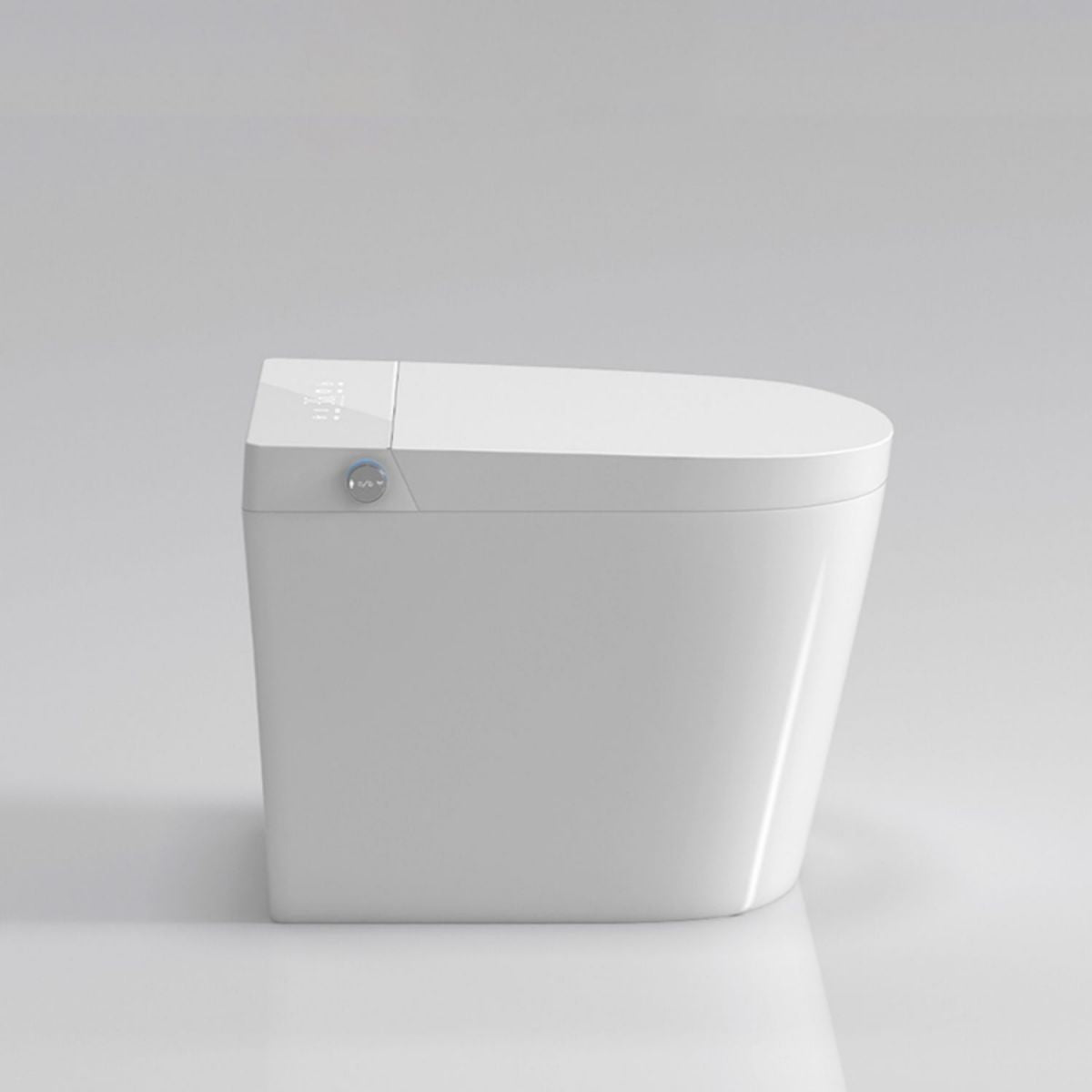 Elongated Smart Bidet White Heated Seat Toilet Bidet17.52" H Clearhalo 'Bathroom Remodel & Bathroom Fixtures' 'Bidets' 'Home Improvement' 'home_improvement' 'home_improvement_bidets' 'Toilets & Bidets' 1200x1200_e88dad47-5ecd-4be3-b42c-3bfe906bdda2