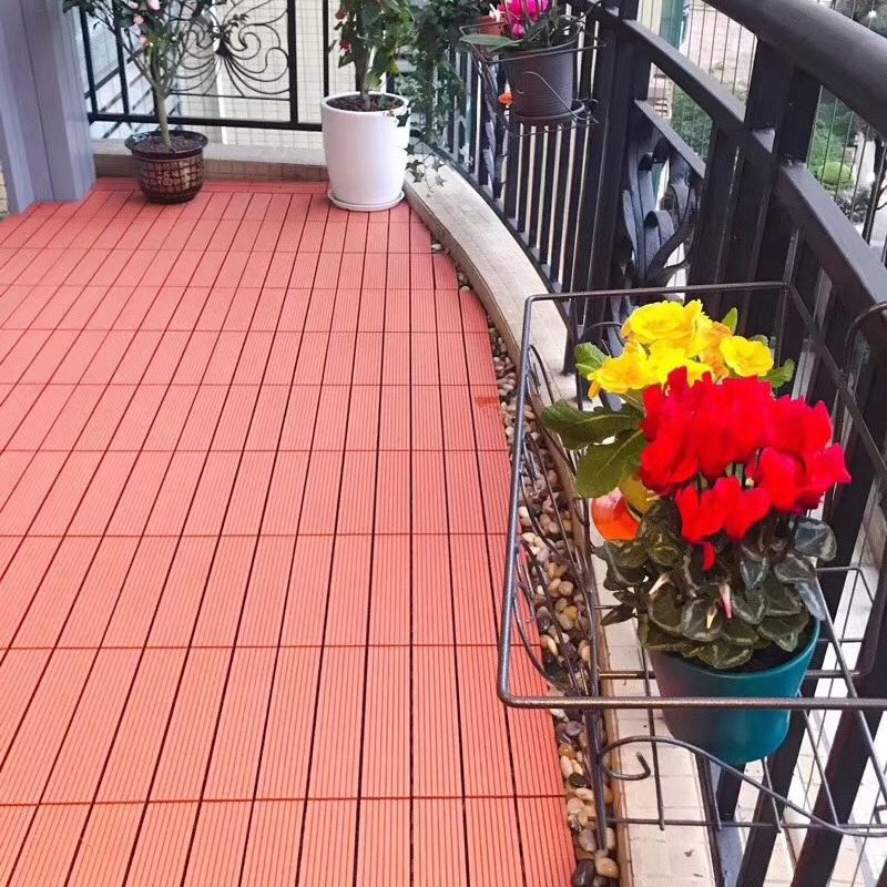 12" X 12"Square PVC Patio Tiles Snapping Installation Outdoor Flooring Tiles Clearhalo 'Home Improvement' 'home_improvement' 'home_improvement_outdoor_deck_tiles_planks' 'Outdoor Deck Tiles & Planks' 'Outdoor Flooring & Tile' 'Outdoor Remodel' 'outdoor_deck_tiles_planks' 1200x1200_e88e84d9-c2f8-4ce2-848f-d6c1db5d78ca