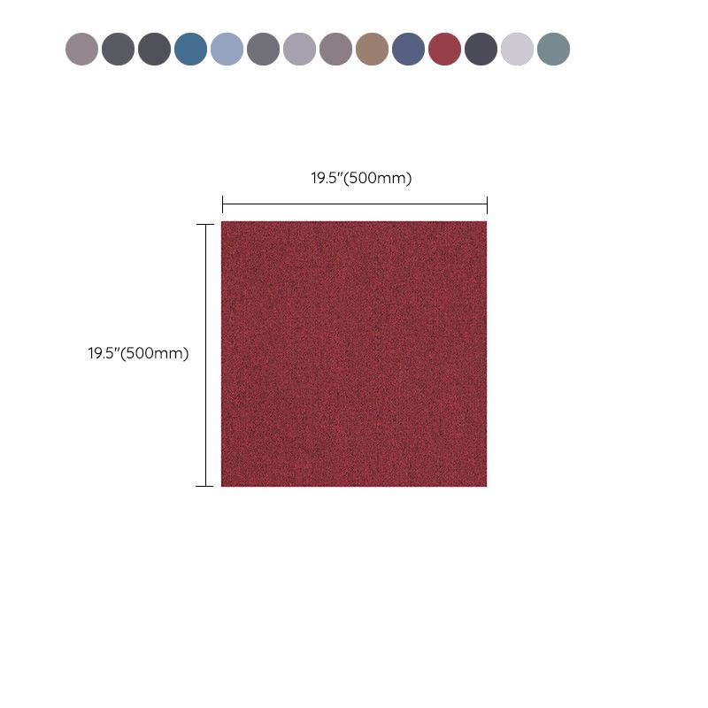 Modern Carpet Tiles Color Block Fade Resistant Carpet Floor Tile Clearhalo 'Carpet Tiles & Carpet Squares' 'carpet_tiles_carpet_squares' 'Flooring 'Home Improvement' 'home_improvement' 'home_improvement_carpet_tiles_carpet_squares' Walls and Ceiling' 1200x1200_e89c3145-89c3-440b-b113-3e99d8fcfa7d