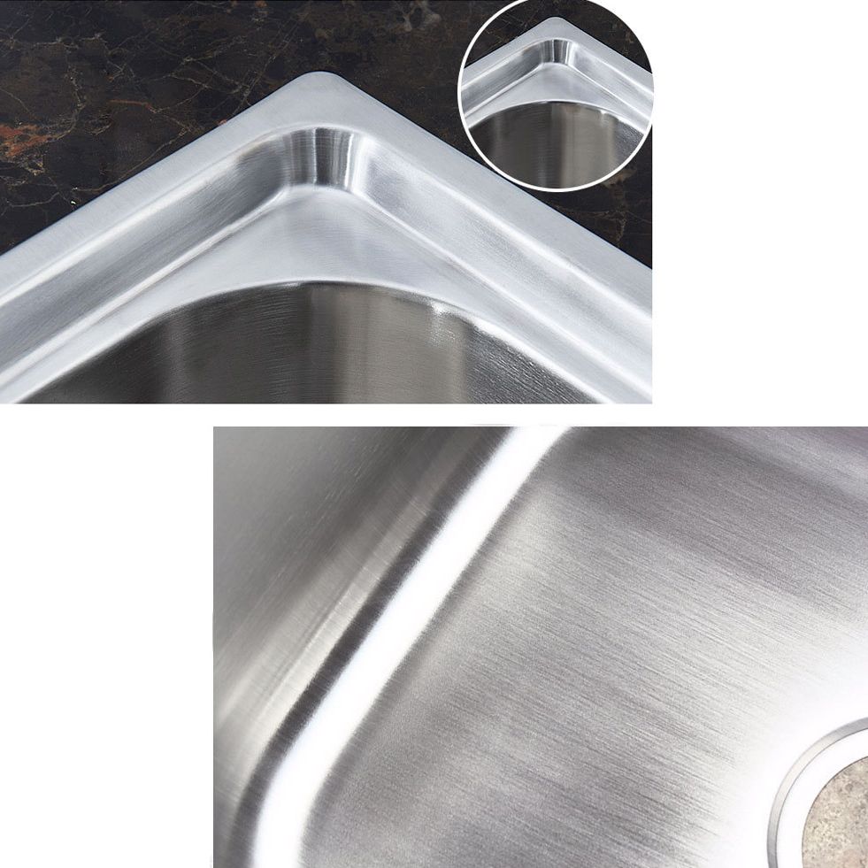 Scratchproof Kitchen Sink Stainless Steel 1 Holes Drop-In Kitchen Sink Only Clearhalo 'Home Improvement' 'home_improvement' 'home_improvement_kitchen_sinks' 'Kitchen Remodel & Kitchen Fixtures' 'Kitchen Sinks & Faucet Components' 'Kitchen Sinks' 'kitchen_sinks' 1200x1200_e8aedc69-f197-42e6-abb0-eae04aaaefb1