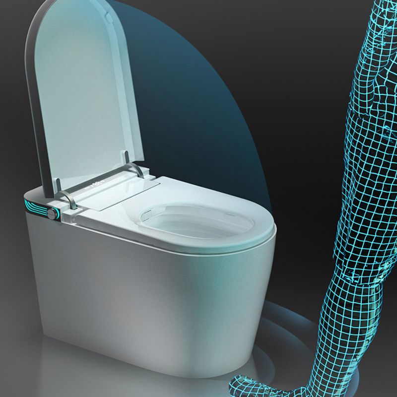 Modern Floor Mounted Flush Toilet Siphon Jet Toilet Bowl with Slow Close Seat for Washroom Clearhalo 'Bathroom Remodel & Bathroom Fixtures' 'Home Improvement' 'home_improvement' 'home_improvement_toilets' 'Toilets & Bidets' 'Toilets' 1200x1200_e8e66da8-0d52-4851-b479-945aac2239e6