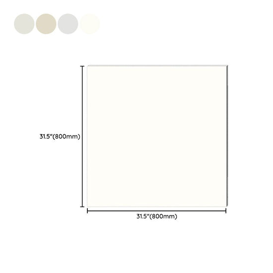 Beige Tone Rectangular Singular Tile Cement Matte Straight Edge Floor ...