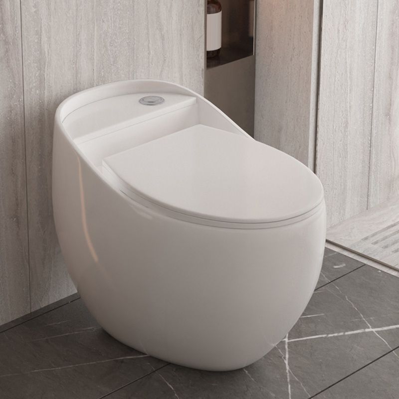 Siphon Jet Porcelain Toilet One Piece Toilet Floor Mounted Toilet Bowl Clearhalo 'Bathroom Remodel & Bathroom Fixtures' 'Home Improvement' 'home_improvement' 'home_improvement_toilets' 'Toilets & Bidets' 'Toilets' 1200x1200_e9127d1a-4c56-4190-8560-a1c61650f044
