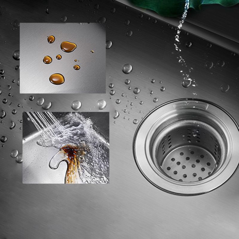 Classic Style Kitchen Sink Stainless Steel Kitchen Sink with Soap Dispenser Clearhalo 'Home Improvement' 'home_improvement' 'home_improvement_kitchen_sinks' 'Kitchen Remodel & Kitchen Fixtures' 'Kitchen Sinks & Faucet Components' 'Kitchen Sinks' 'kitchen_sinks' 1200x1200_e915cfee-1e3a-4290-98cd-d401e3485ae2