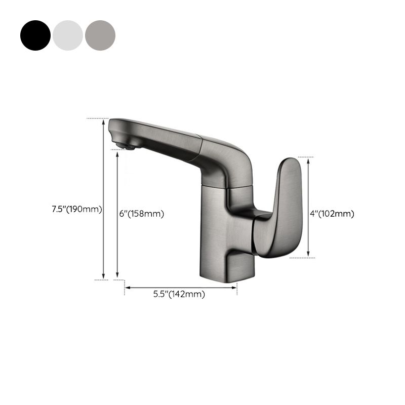 Modern Faucets 1-Handle and 1-Hole Single Level Low Profile Bar Faucet Clearhalo 'Home Improvement' 'home_improvement' 'home_improvement_kitchen_faucets' 'Kitchen Faucets' 'Kitchen Remodel & Kitchen Fixtures' 'Kitchen Sinks & Faucet Components' 'kitchen_faucets' 1200x1200_e9180408-4e9b-46a3-aea9-477f9a001038