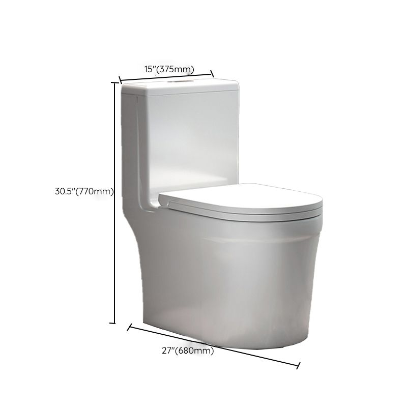 Traditional Floor Mount Toilet White Seat Included Toilet Bowl for Bathroom Clearhalo 'Bathroom Remodel & Bathroom Fixtures' 'Home Improvement' 'home_improvement' 'home_improvement_toilets' 'Toilets & Bidets' 'Toilets' 1200x1200_e94f25af-c29d-461d-81ac-a4f60703086e