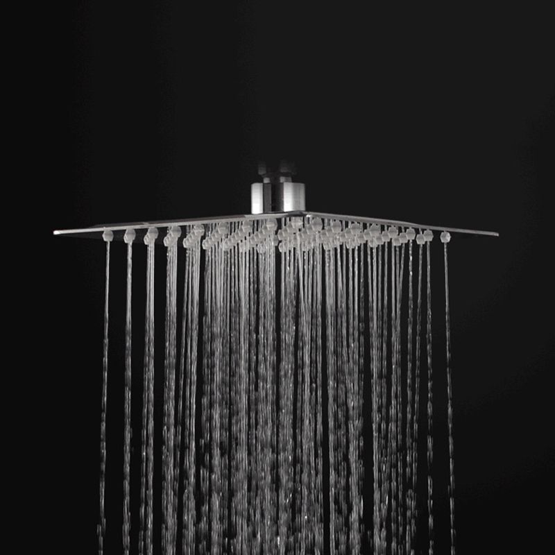 Metal Fixed Shower Head Modern Bathroom Ceiling Mounted Shower Head Clearhalo 'Bathroom Remodel & Bathroom Fixtures' 'Home Improvement' 'home_improvement' 'home_improvement_shower_heads' 'Shower Heads' 'shower_heads' 'Showers & Bathtubs Plumbing' 'Showers & Bathtubs' 1200x1200_e98cc2b2-19e7-4448-9cf1-c095a45f9c47