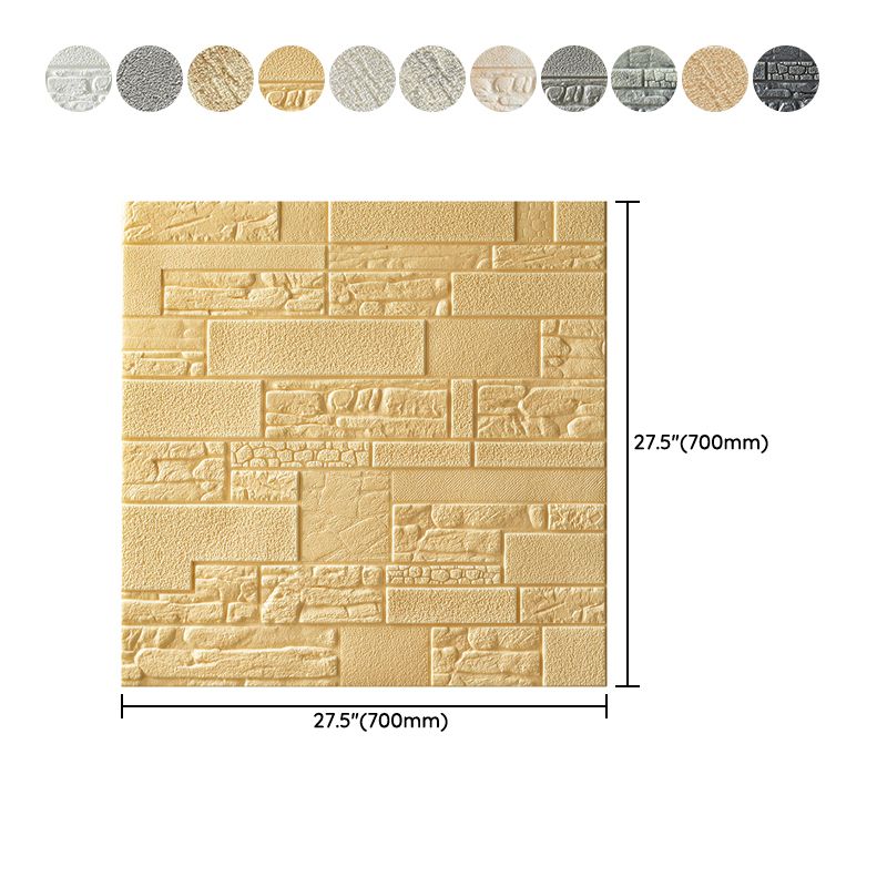 Modern Pvc Paneling Smooth Wall Interior 3D Living Room Plank Set of 1 Clearhalo 'Flooring 'Home Improvement' 'home_improvement' 'home_improvement_wall_paneling' 'Wall Paneling' 'wall_paneling' 'Walls & Ceilings' Walls and Ceiling' 1200x1200_e999bd94-a7a9-4c01-b4ce-e2d3ab3bab1b