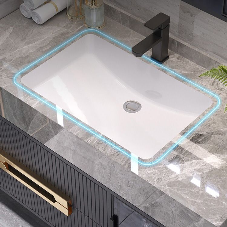 Mirror Included Wall Mount Bathroom Vanity Set with Faucet Sink Clearhalo 'Bathroom Remodel & Bathroom Fixtures' 'Bathroom Vanities' 'bathroom_vanities' 'Home Improvement' 'home_improvement' 'home_improvement_bathroom_vanities' 1200x1200_e9a335a4-4dc2-4093-9564-df2771f29733