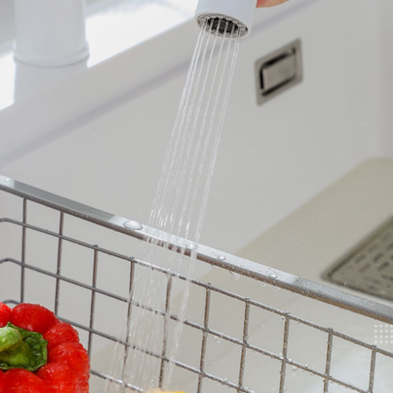 Quartz Kitchen Sink Modern 1-Bowl White Kitchen Sink with Rectangular Shape Clearhalo 'Home Improvement' 'home_improvement' 'home_improvement_kitchen_sinks' 'Kitchen Remodel & Kitchen Fixtures' 'Kitchen Sinks & Faucet Components' 'Kitchen Sinks' 'kitchen_sinks' 1200x1200_e9c90c0a-a347-447d-88af-5661120a98a4