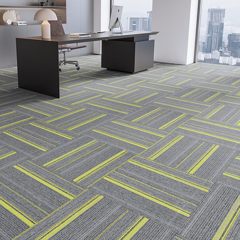 Modern Carpet Tiles Self Adhesive Multi Level Loop Fire Resistant Carpet Tile Clearhalo 'Carpet Tiles & Carpet Squares' 'carpet_tiles_carpet_squares' 'Flooring 'Home Improvement' 'home_improvement' 'home_improvement_carpet_tiles_carpet_squares' Walls and Ceiling' 1200x1200_e9d2869e-bd46-4c54-bb16-63e04871e047