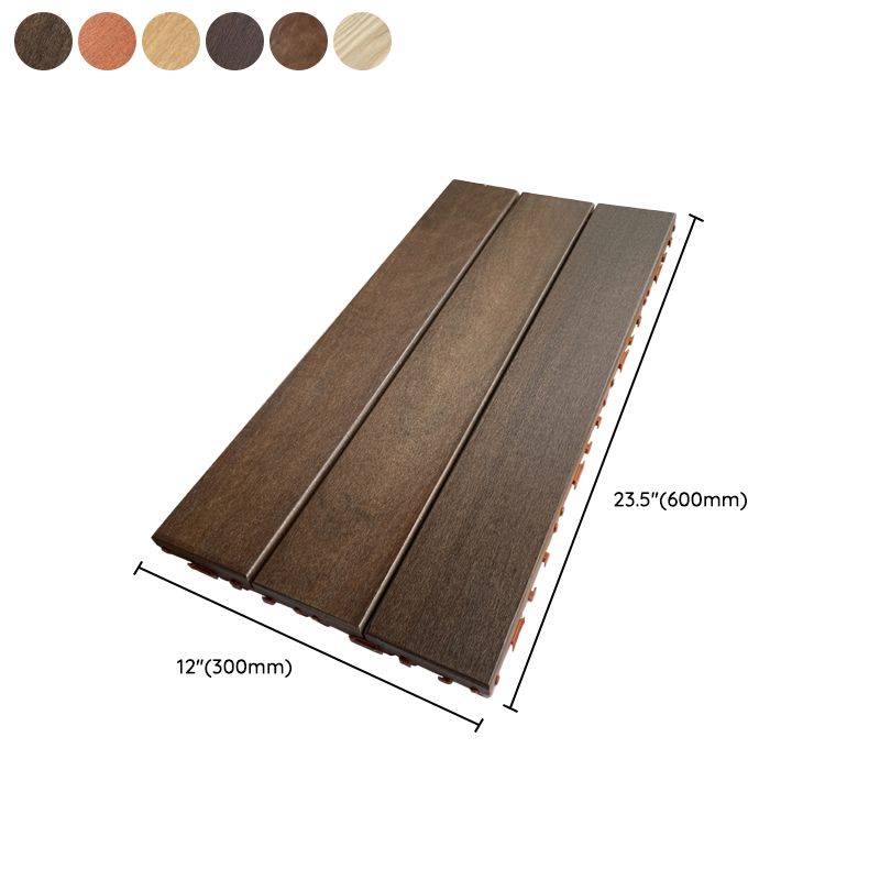 Contemporary Rectangle Hardwood Flooring Water Resistant Click-Locking Wood Flooring Clearhalo 'Flooring 'Hardwood Flooring' 'hardwood_flooring' 'Home Improvement' 'home_improvement' 'home_improvement_hardwood_flooring' Walls and Ceiling' 1200x1200_e9d5e000-d47c-4f9a-9e5a-90321472694c