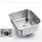 Stainless Steel Kitchen Sink Drop-In Single Bowl Kitchen Sink Clearhalo 'Home Improvement' 'home_improvement' 'home_improvement_kitchen_sinks' 'Kitchen Remodel & Kitchen Fixtures' 'Kitchen Sinks & Faucet Components' 'Kitchen Sinks' 'kitchen_sinks' 1200x1200_e9d7f7fa-d048-4349-a569-bf2626ee27b1
