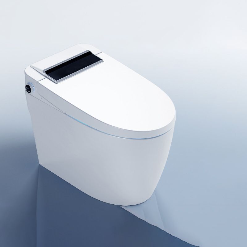 Elongated Floor Mount Bidet White Floor Standing Bidet with Unlimited Warm Water Clearhalo 'Bathroom Remodel & Bathroom Fixtures' 'Bidets' 'Home Improvement' 'home_improvement' 'home_improvement_bidets' 'Toilets & Bidets' 1200x1200_ea2911f1-debc-4876-b51a-c6e0eeaf753f