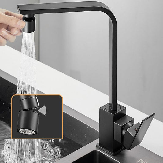 Modern Spring Spout Water Filler One Handle High Arch Meta Kitchen Faucet Clearhalo 'Home Improvement' 'home_improvement' 'home_improvement_kitchen_faucets' 'Kitchen Faucets' 'Kitchen Remodel & Kitchen Fixtures' 'Kitchen Sinks & Faucet Components' 'kitchen_faucets' 1200x1200_ea356538-5605-4266-82aa-9ded1f0a7ca4