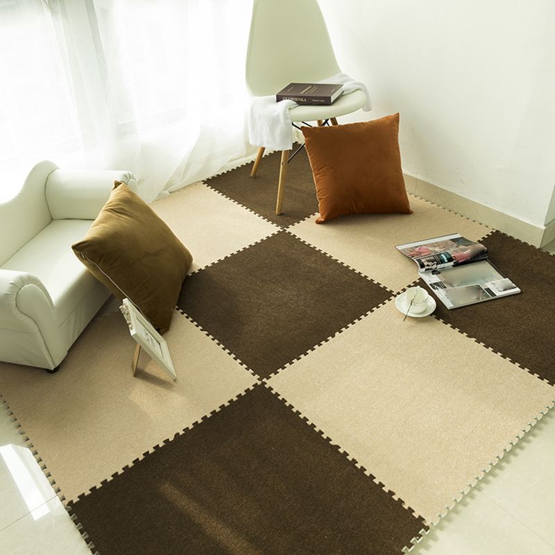 Colorful Level Loop Carpet Tile Non-Skid Interlocking Bedroom Carpet Tiles Clearhalo 'Carpet Tiles & Carpet Squares' 'carpet_tiles_carpet_squares' 'Flooring 'Home Improvement' 'home_improvement' 'home_improvement_carpet_tiles_carpet_squares' Walls and Ceiling' 1200x1200_ea64577b-03f3-42c5-9ab1-0d9036cb2325